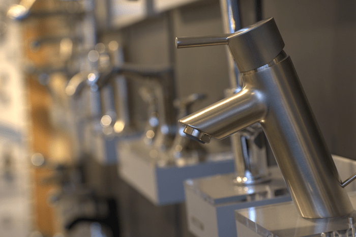 Hajoca Plumbing Supply Hendersonville Showroom interior bathroom faucets