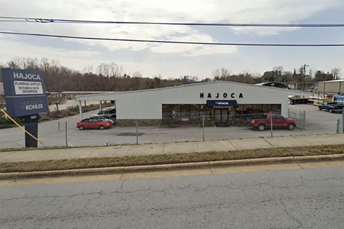 Hajoca Hendersonville NC building exterior