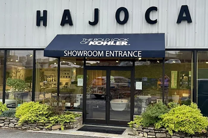 Hajoca Hendersonville NC Kitchen & Bath Showroom entrance